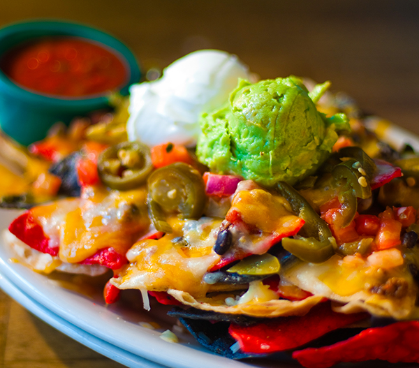 Cheesy Chicken Nachos